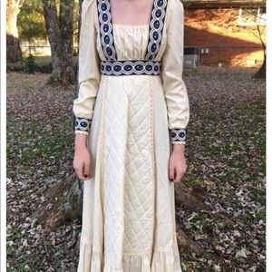 Gunne Sax prairie dress